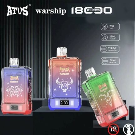 ATVS Warship 18000 Puffs