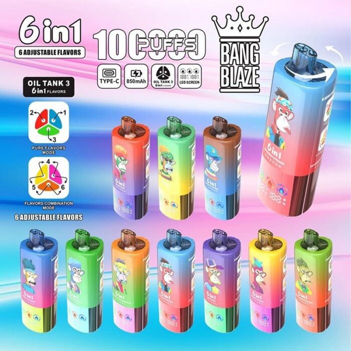 Bang Blaze 100k Puffs 6 in 1 - Image 2