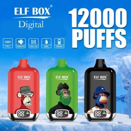 Elf Box 12000 Puffs