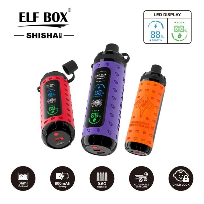 Elf Box Shisha Max 40k Puffs - Image 3