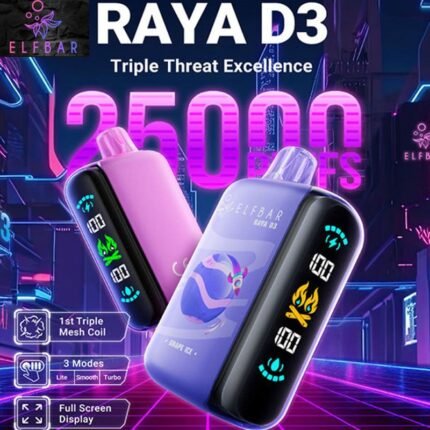 Elfbar Raya D3 25000 Puffs