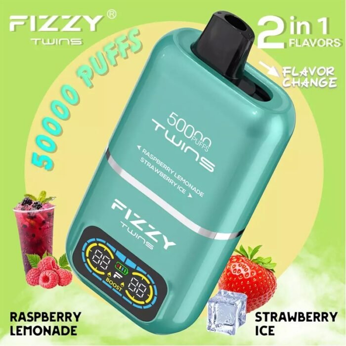 Fizzy Twins 50k Puffs - Image 6