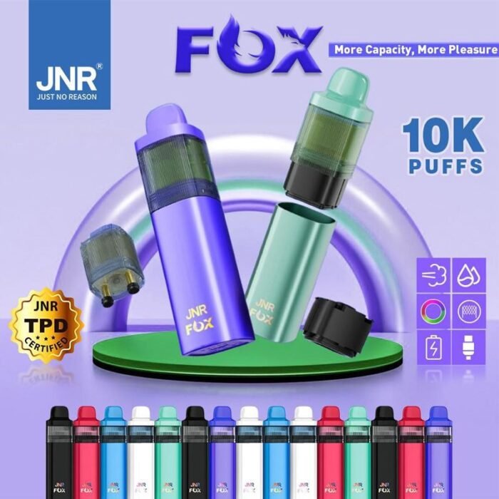 JNR Fox 10000 Puffs - Image 1