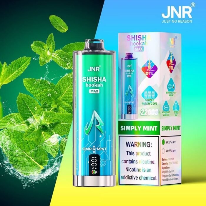 JNR Shisha Max 22000 Puffs - Image 3
