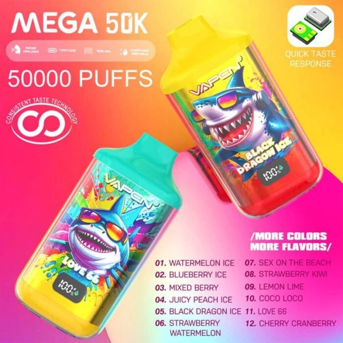 Vapen Mega 50000 Puffs - Image 4