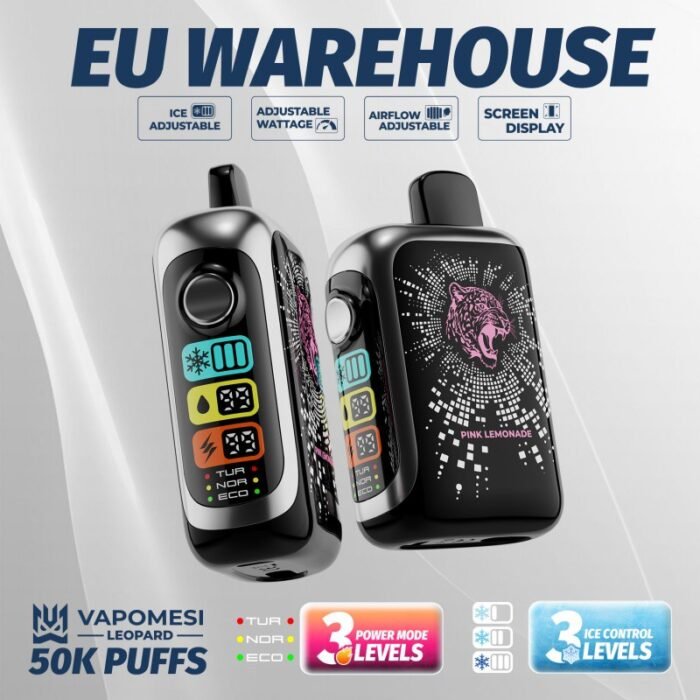 Vapomesi Leopard 50k Puffs - Image 1