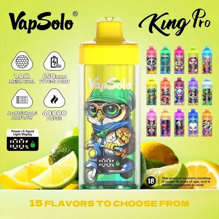 Vapsolo King Pro 40000 Puffs - Image 1