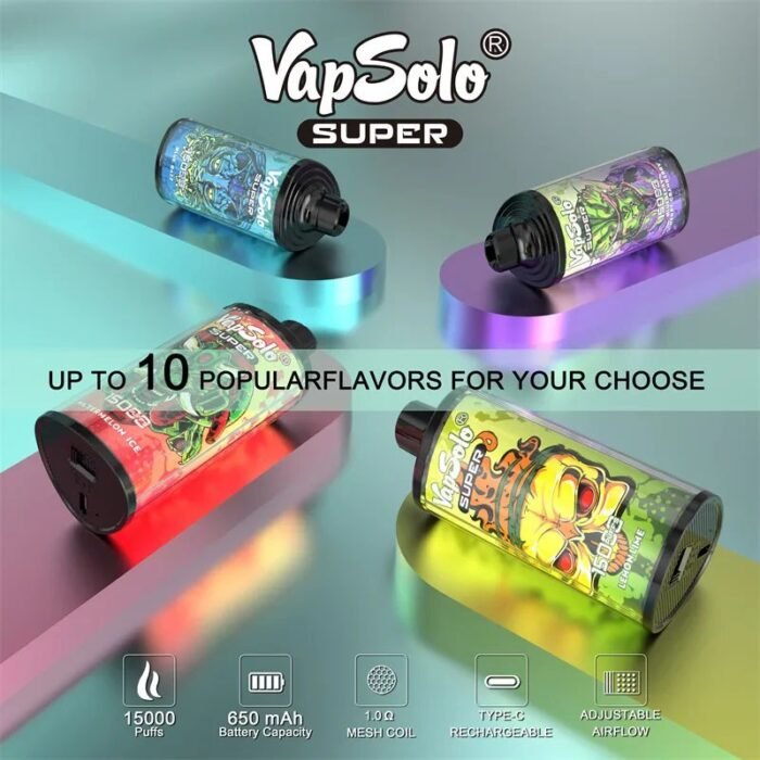 Vapsolo Super 15000 Puffs - Image 3