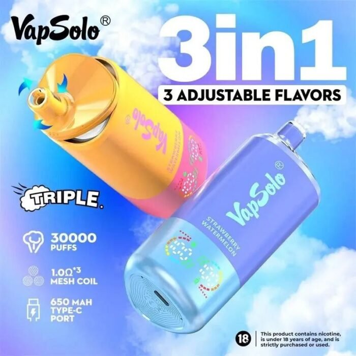 Vapsolo Triple 30000 Puffs - Image 1