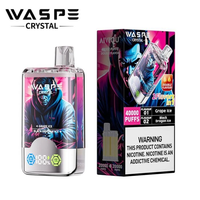 Waspe Crystal 40000 Puffs - Image 5