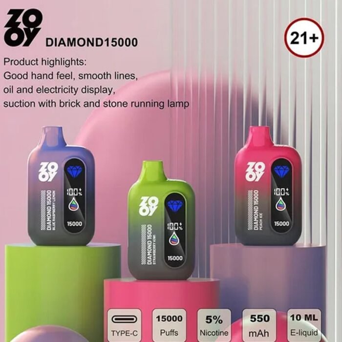 Zooy Diamond 15000 Puffs - Image 3